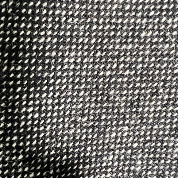 Loft charcoal gray A line wool bl business casual skirt size 12 petite 12P B177 - Picture 2 of 4